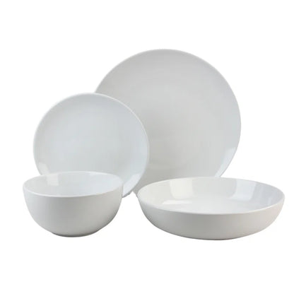 Burkeville Stoneware Dinnerware Set - Service for 4