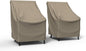 P1A02PM1 English Garden Patio Cover Heavy Duty and Waterproof, Extra Small Chair, Tan Tweed