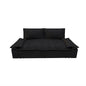 70.1" Queen Pull Out Sofa Bed with 2 Soft Pillows-Multi-Functional and Stylish Velvet Loveseat