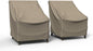 P1A02PM1 English Garden Patio Cover Heavy Duty and Waterproof, Extra Small Chair, Tan Tweed