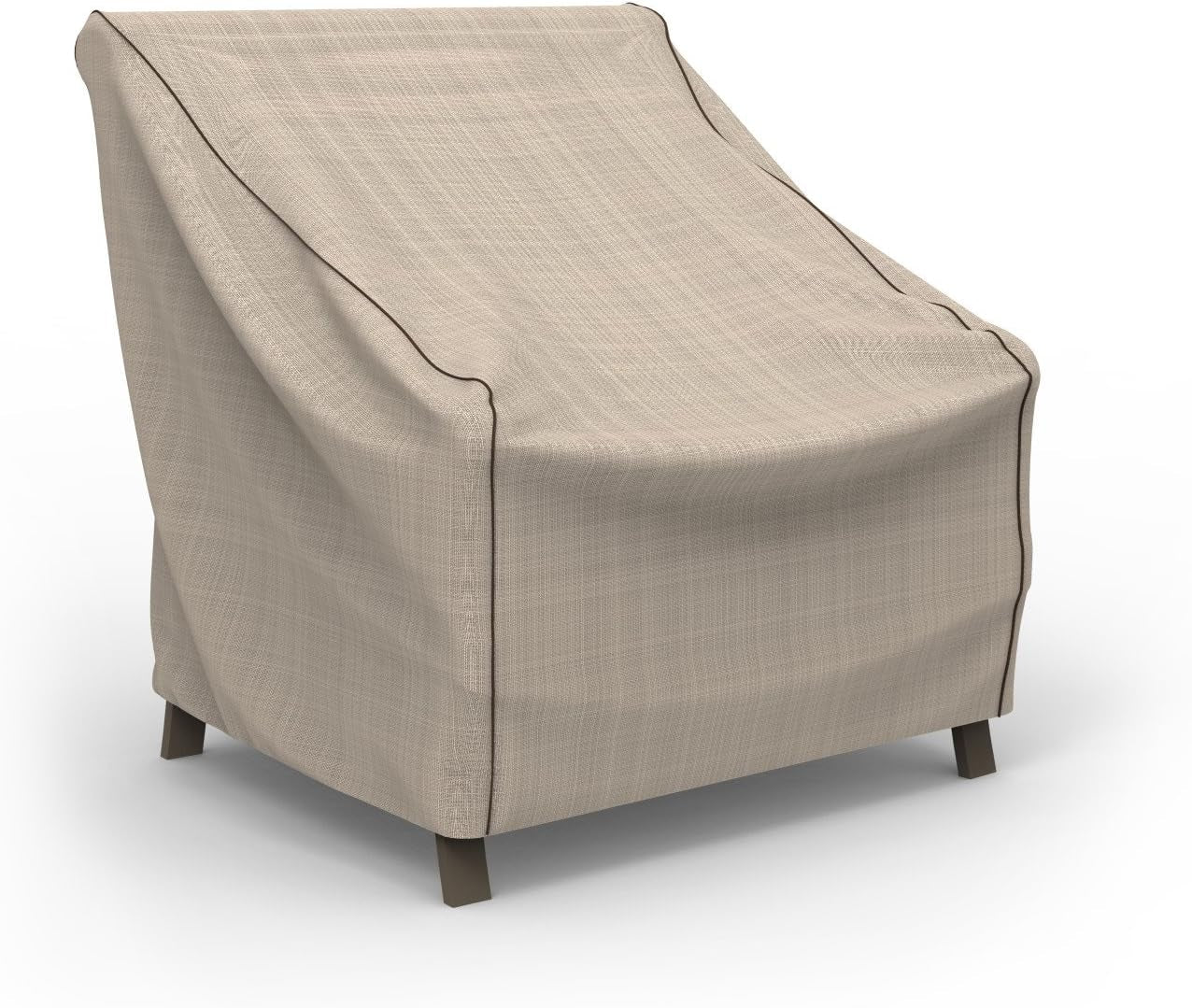 P1A02PM1 English Garden Patio Cover Heavy Duty and Waterproof, Extra Small Chair, Tan Tweed